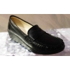 Eleganckie mokasyny damskie czarne - 40