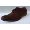 Męskie skórzane półbuty brąz 42