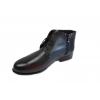 Eleganckie kozaki męskie, szeroka stopa, czarny - 43
