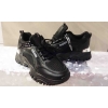 Buty sportowe Fashion SIATKI, czarne, gruba podeszwa 38