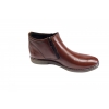 Buty męskie skórzane, szerokie zamki