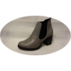 Stylowe botki damskie - popiel 7,5cm (39)
