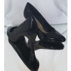 Eleganckie czółenko szpic 9 cm, granat