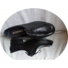 Eleganckie Skórzane Buty Męskie - Czarne, Roz. 42