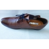 Buty Męskie Skórzane Moskała Brąz 41