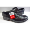 Eleganckie skórzane buty męskie czarny 39