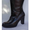 Knee-High Leather Boots 38