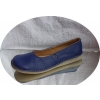 Wygodne Skórzane Buty Damskie (Granat)