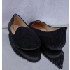 Czarne Baletki Eleganckie 38