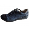 Kolorowe Skórzane Buty Damskie - Rozmiar 40