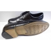 Eleganckie Czarne Męskie Buty Skórzane, Rozmiar 39