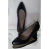 Eleganckie Czółenko Skórzane z Obcasem 6 cm, Tęgość H, nr 41