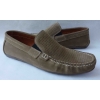 Eleganckie Mokasyny Khaki 41