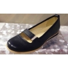 Buty Damskie Granatowe 36 cm+1 Żółte Pudełko