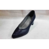 Buty ze skóry naturalnej - granatowe, rozmiar 38
