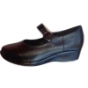 Buty Mokasyny Szersze W Palach - Czarne H 42