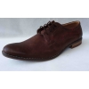 Męskie skórzane półbuty brąz 42