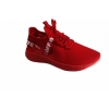 Buty sportowe czerwone z siatką - Nowość 44