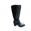 Kozaki Eleganckie Skórzane CZ 50 CM 38