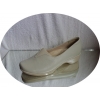 Modne mokasyny damskie beige 36