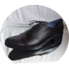 Eleganckie skórzane buty męskie, rozmiar 40