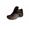 Buty Skórzane Trekkingi Brązowe 44