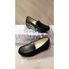 Eleganckie mokasyny damskie czarne - 40