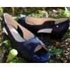 Sandals GRANAT - Wygodne skórzane buty na szeroką stopę