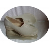 Modne mokasyny damskie beige 36