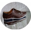BUTY MOSKAŁA Skóra Męskie | Brąz | 39