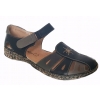 Sandały Damskie Koturna Rzepy Wycinane 40