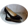 Eleganckie Czółenka Skórzane CZRN 35 CM