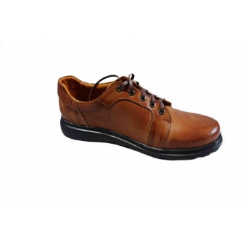 Sportowe buty męskie, szerokie w palcach (43) - beżowy