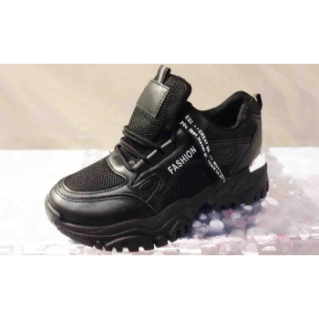 Buty sportowe Fashion SIATKI, czarne, 40