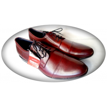 Buty Męskie Moskała Bordowe 41