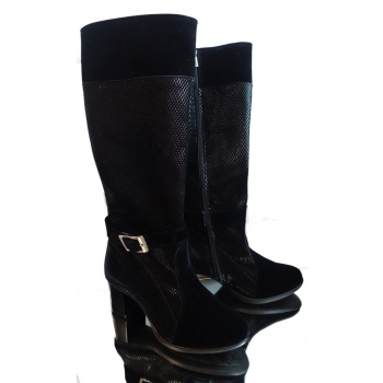 Wygodne Kozaki Szeroka Cholewka 49cm