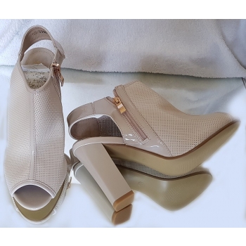 Eleganckie Sandały Damskie na Obcasie 10 cm