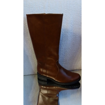 Kozaki Szeroka Cholewka Nr 40 - Brązowe