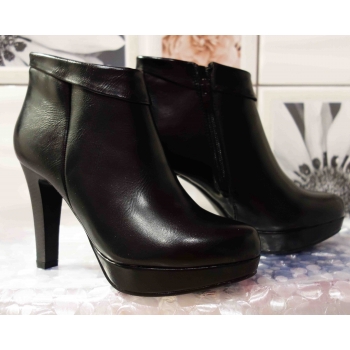 Botki Czarne Eleganckie Damskie - Rozmiar 40