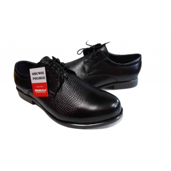 Czarne, Wygodne Buty Męskie - Rozmiar 40