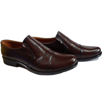 Skórzane męskie buty szerokie TĘGOSĆ H - 39