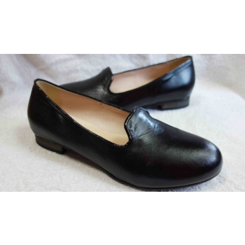 Eleganckie balerinki mokasyny z szeroką stopą - r.40