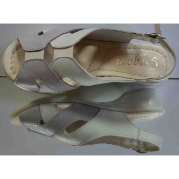 Sandałki Tęgość H - Skóra Naturalna - Szerokie Kolor 41