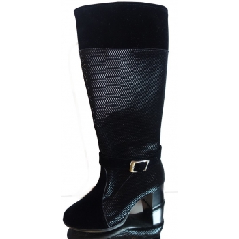 Wygodne Kozaki Szeroka Cholewka 49cm