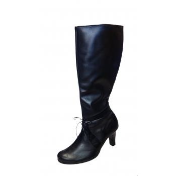 Kozaki Damskie z Naturalnej Skóry | Obwód 36 cm | Rozmiar 39