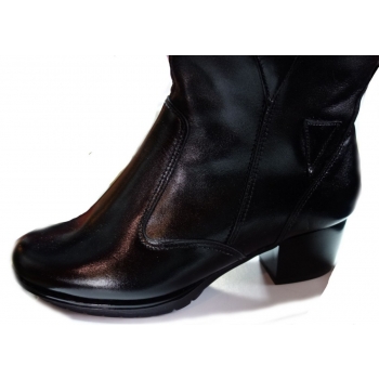 Skórzane Kozaki 47 cm, Rozmiar 39