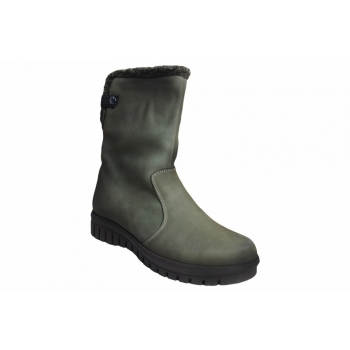 Beżowe Kozaki Skórzane 37 nr. Ocieplane