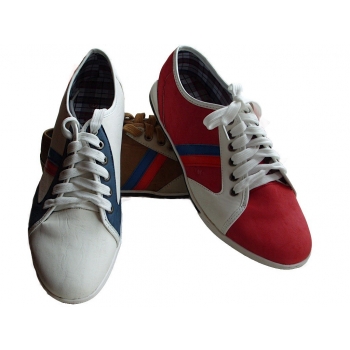 Eleganckie Półtrampki Młodzieżowe - Czerwone 44