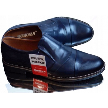 Mokasyny WSUWANE GRANAT 40+ nakładka, -40%