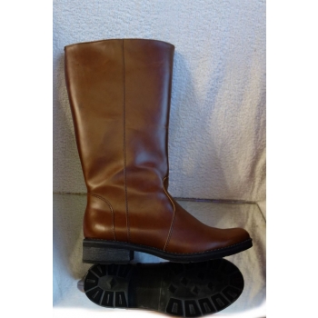 Kozaki Szeroka Cholewka Nr 40 - Brązowe